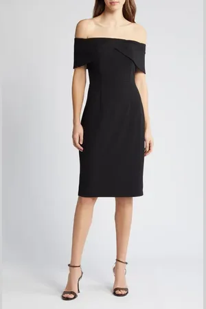 Vince Camuto Off the Shoulder Cocktail Dress in at Nordstrom, Size 0