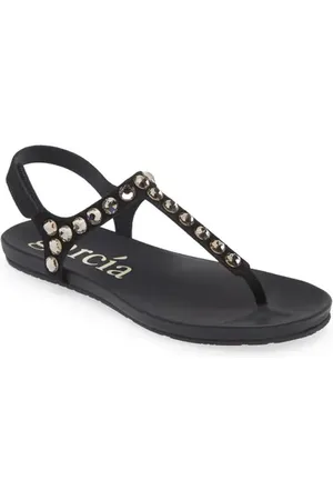 Pedro Garcia Judith Crystal Stud Sandal in at Nordstrom, Size 6Us