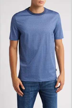 HUGO BOSS Thompson Cotton Ringer T-Shirt in at Nordstrom, Size Xx-Large