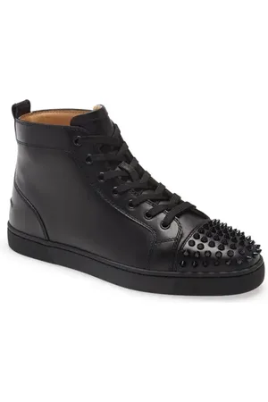 Christian Louboutin Lou Spikes High Top Sneaker in at Nordstrom, Size 12Us