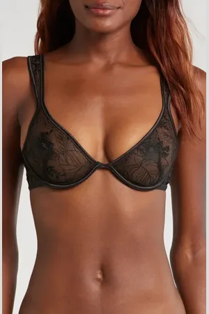 BlueBella Seraphim Embroidered Mesh Underwire Bra in at Nordstrom, Size 32C