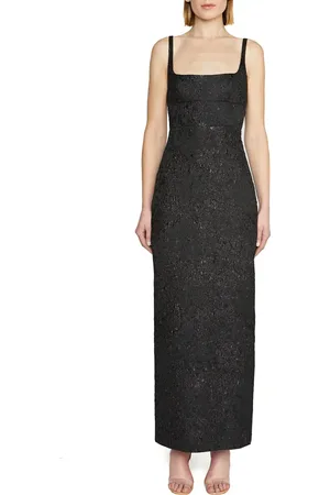 Ml Monique Lhuillier Adele Jacquard Column Gown in at Nordstrom, Size 16