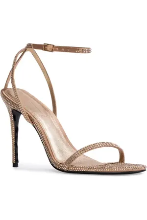 BLACK SUEDE STUDIO Everly Ankle Strap Sandal in at Nordstrom, Size 10Us