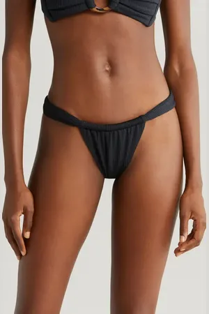 Montce Sandra Rib Bikini Bottoms in at Nordstrom, Size X-Small