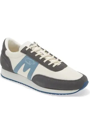 Karhu Gender Inclusive Albatross 82 Sneaker in Smoked Pearl /Ashley Blue at Nordstrom, Size 14.5 Women