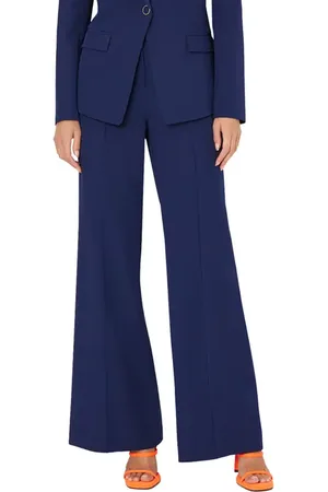 Milly Nash Wide Leg Cady Pants in at Nordstrom, Size 0