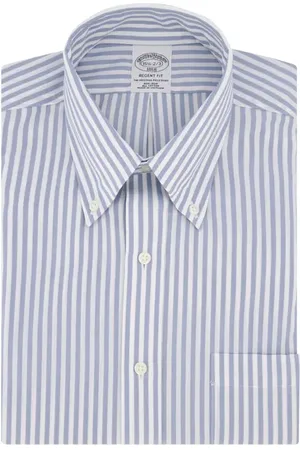 Brooks Brothers Non-Iron Regent Fit Dress Shirt in at Nordstrom, Size 15.5 - 34
