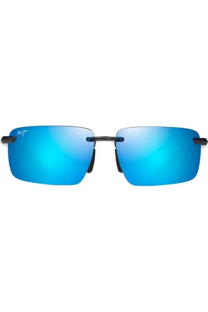 Maui Jim Laulima 61mm PolarizedPlus2?? Gradient Rectangular Sunglasses in at Nordstrom
