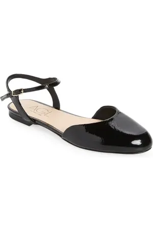 AGL ATTILIO GIUSTI LEOMBRUNI Milly Ankle Strap Flat in at Nordstrom, Size 9Us