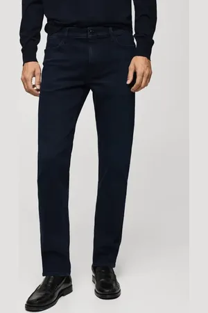MANGO Patrick Slim Fit Ultra Soft Touch Jeans in at Nordstrom, Size 36