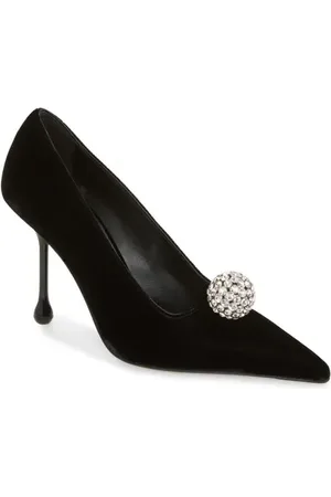 Jimmy Choo Orb Pointed Toe Velvet Pump in at Nordstrom, Size 6.5Us