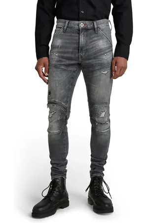 G-Star 5620 3D Zip Knee Distressed Skinny Jeans in at Nordstrom, Size 29 X 32