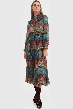 La DoubleJ Nefertiti Midi Dress at Nordstrom, Size X-Small
