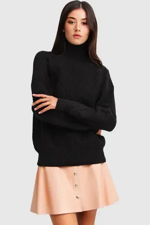 Belle & Bloom The Academy Turtleneck Jumper in at Nordstrom, Size Medium Au