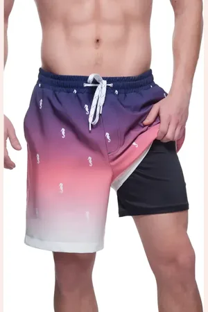 Rokka & rolla Compression Liner Stretch Swim Trunks UPF 50+ in at Nordstrom, Size X-Large