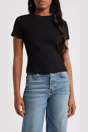 RE/DONE 90s Organic Cotton Baby Tee in at Nordstrom, Size X-Small