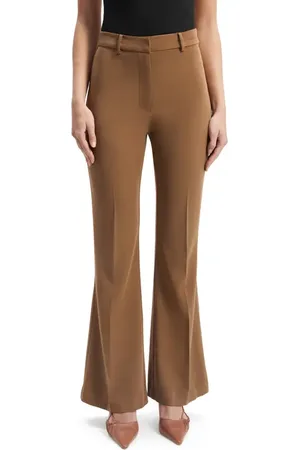 Bardot Halifax High Waist Flare Leg Pants in at Nordstrom, Size 10