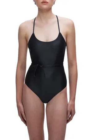 GOOD AMERICAN Vacay Strappy One-Piece Swimsuit in at Nordstrom, Size 6