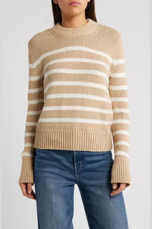 Rails Alise Stripe Cotton Crewneck Sweater in at Nordstrom, Size X-Large