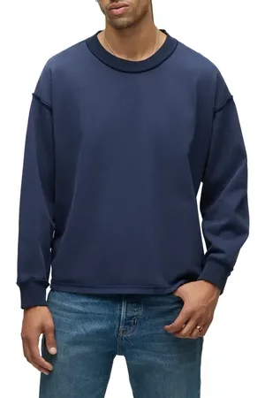 Hudson Heavyweight Cotton Long Sleeve T-Shirt in at Nordstrom, Size Small