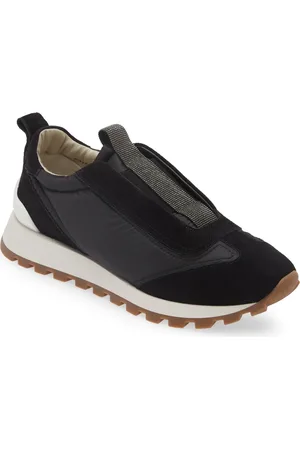 Brunello Cucinelli Monili Trim Runner Sneaker in at Nordstrom, Size 5Us