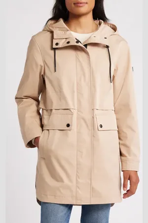 Sam Edelman Hooded Jacket in at Nordstrom, Size Xx-Large