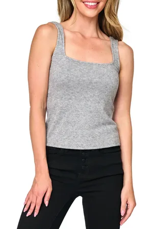 GIBSONLOOK Square Neck Sweater Tank in at Nordstrom, Size X-Large