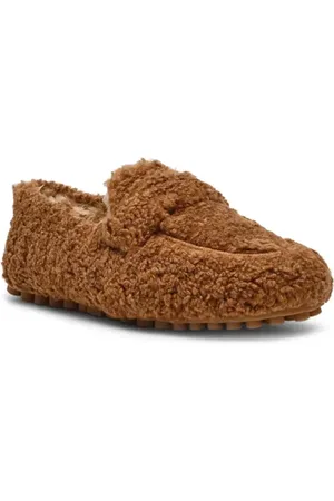 Steve Madden Slip Faux Shearling Slipper in at Nordstrom, Size 9