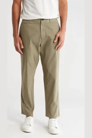 RAG&BONE Beck Crop Peached Cotton Pants in at Nordstrom, Size 29 X 32