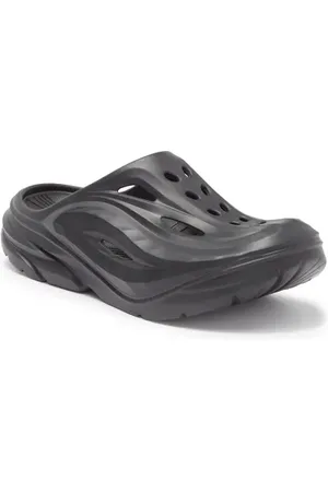 Hoka One One Gender Inclusive Ora Recovery Mule in Black /Black at Nordstrom, Size 10 Women