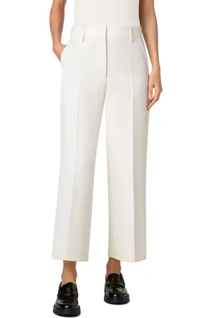 AKRIS Chiara Wool Tricotine Crop Pants in at Nordstrom, Size 2