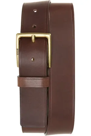 HUGO BOSS Rummi Leather Belt in at Nordstrom, Size 44