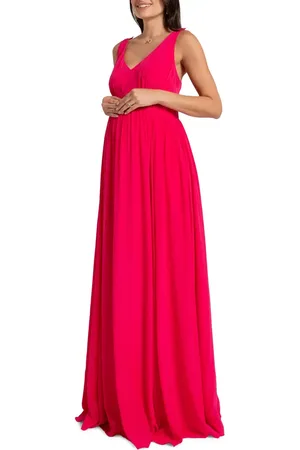 Séraphine Pleat Waist Maternity-to-Nursing Maxi Dress in at Nordstrom, Size 16