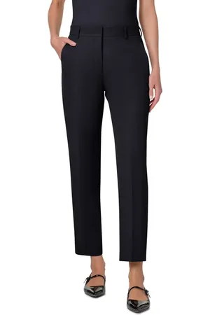 AKRIS Flavin Cotton Techno Gabardine Ankle Pants in at Nordstrom, Size 2