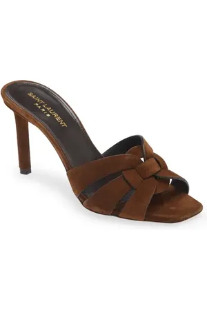 Saint Laurent Tribute Slide Sandal in at Nordstrom, Size 8.5Us