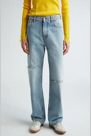 Maison Margiela Distressed Jeans in at Nordstrom, Size 25