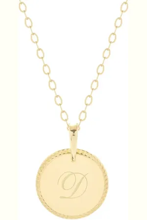 Brook and York Milia Initial Pendant Necklace in at Nordstrom