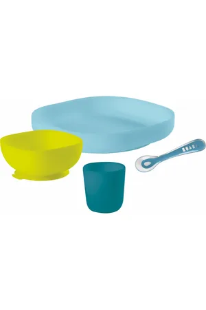 Beaba 4-Piece Silicone Suction Baby Feeding Set in at Nordstrom
