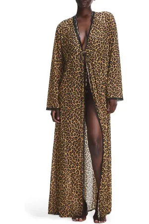Savage X Fenty On the Prowl Robe in at Nordstrom, Size Medium