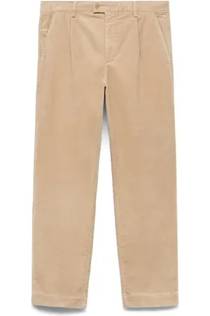 MANGO Straight Leg Corduroy Pants in at Nordstrom, Size 34