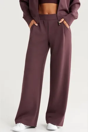 Zella Luxe Wide Leg Pants in at Nordstrom, Size Large