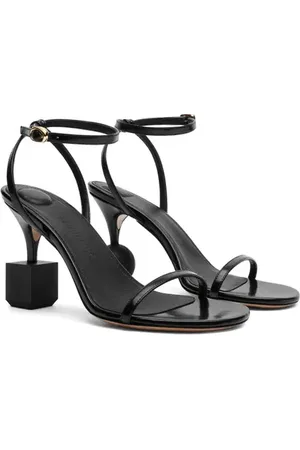 Jacquemus Les Sandales Bisou Mismatched Ankle Strap Sandal in at Nordstrom, Size 10Us