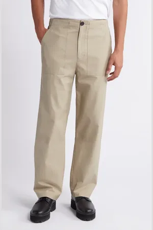Frame Patch Cotton Traveler Chino Pants in at Nordstrom, Size Large