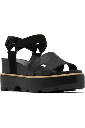 sorel Joanie IV Ankle Strap Platform Wedge Sandal in at Nordstrom, Size 8