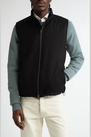 Sunspel Insulated Water Resistent Wool Gilet in at Nordstrom, Size Small