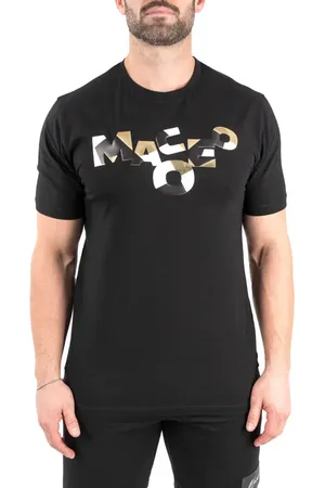 Maceoo Scrabble Logo Cotton Graphic T-Shirt in at Nordstrom, Size 7