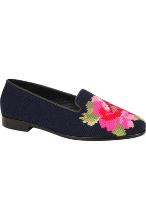 ByPaige Needlepoint Peony Flat in at Nordstrom, Size 6