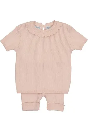 Feltman Brothers Rib Knit Top & Shorts Set in at Nordstrom, Size 3M
