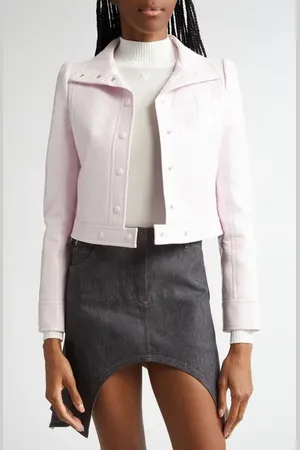 Courrèges Re-Edition Vinyl Jacket in at Nordstrom, Size 4 Us