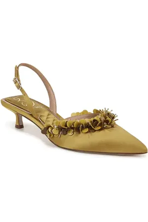 Sam Edelman Trent Slingback Pointed Toe Kitten Heel Pump in at Nordstrom, Size 6.5